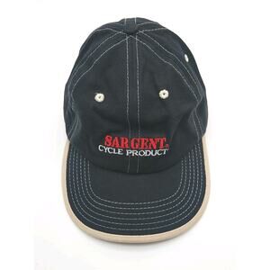 SARGENT Hat Cap Motorcycle Products Premium Seats Strapback Spellout Sewn